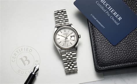 bucherer certified pre owned